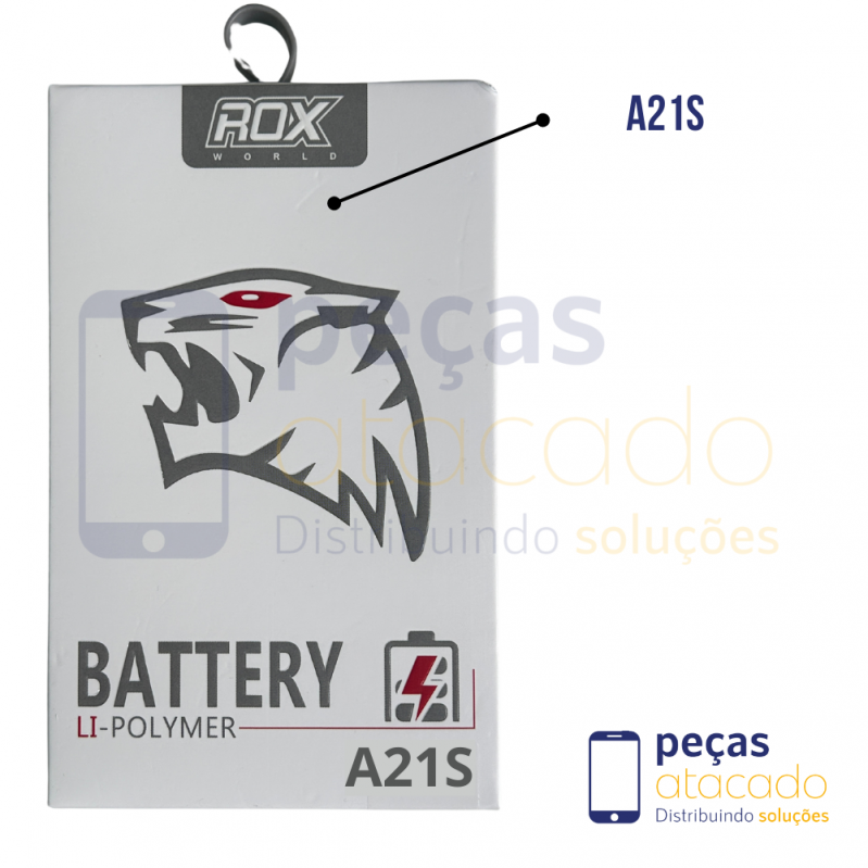 BA-0386 BATERIA ROX SAMSUNG A21S (SM-A217) A12 (SM-A125) A02 (SM-A022) (EB-BA217) A13 (EB-BA136ABY) (1 ANO DE GARANTIA)