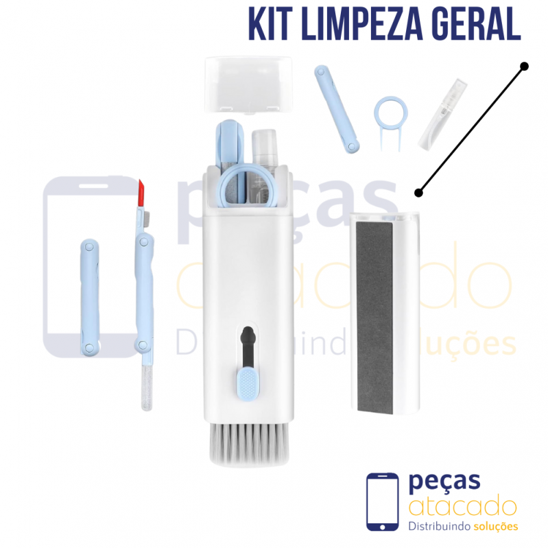 KIT DE LIMPEZA GERAL (7 EM 1)