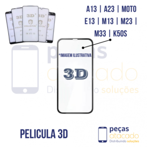 P-0587 PELICULA SAMSUNG A13 | A23 | MOTO E13 | M13 | M23 | M33 | K50S 3D
