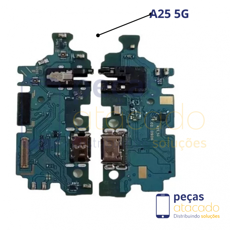 SB-0104 SUB PLACA CONECTOR SAMSUNG SM-A256 GALAXY A25 5G ORIGINAL NACIONAL