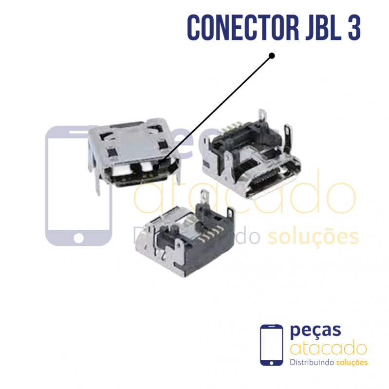 C-0064 CONECTOR CAIXA DE SOM JBL 3