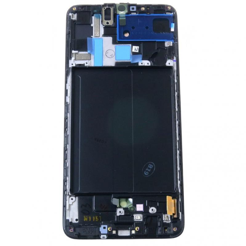 FRONTAL SAMSUNG A70 (SM-705) SEM ARO MACAQUINHO PREMIUM OLED 1:1