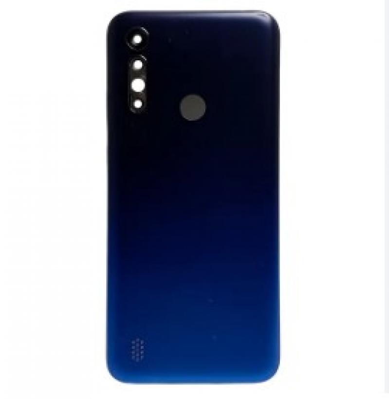 TAMPA TRASEIRA MOTOROLA MOTO G8 POWER AZUL