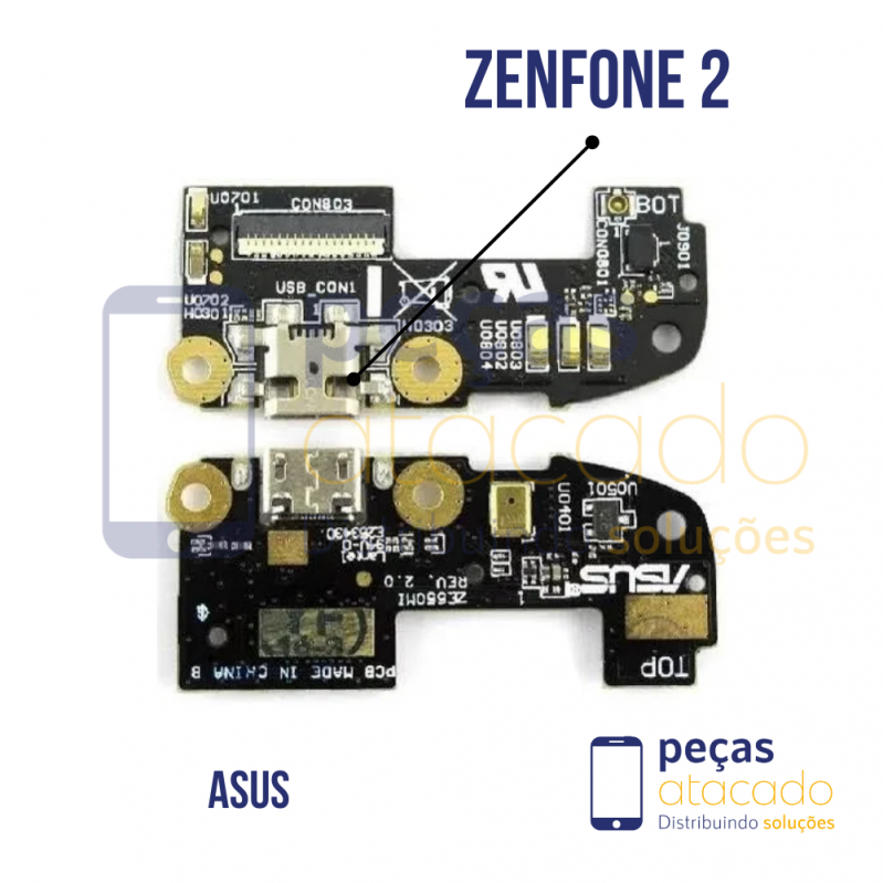 SB-0318 SUB PLACA DE CARGA ASUS ZENFONE 2 (ZE500CL)