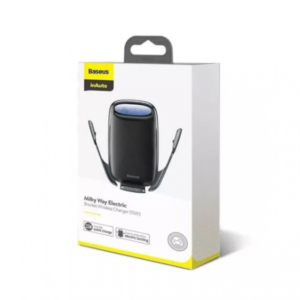 SUPORTE VEICULAR BASEUS COM CARREGAMENTO SEM FIO MILKY WAY (W02-01)