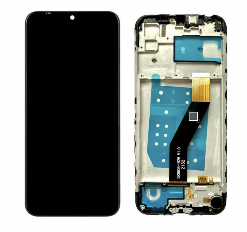 FRONTAL MOTOROLA MOTO E6S (XT2053) COM ARO WE KEEP IPS