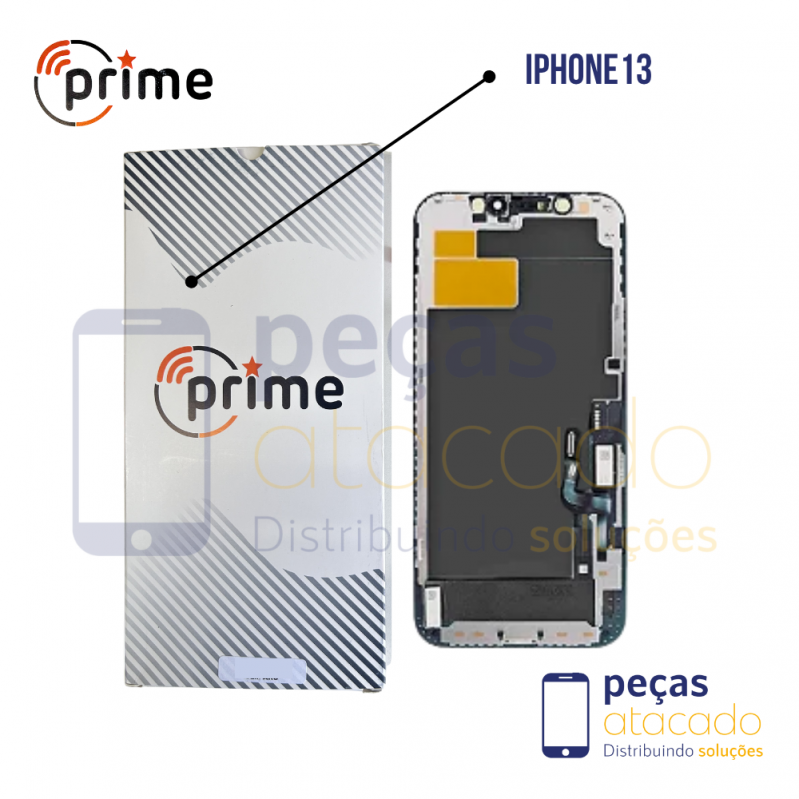 S-0853 FRONTAL DISPLAY PRIME IPHONE 13 (A2631) TROCA CI PRIME OLED