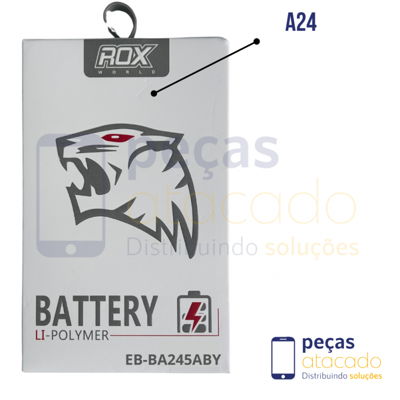 BA-0098 BATERIA ROX SAMSUNG A24 (EB-BA245ABY) (1 ANO DE GARANTIA)