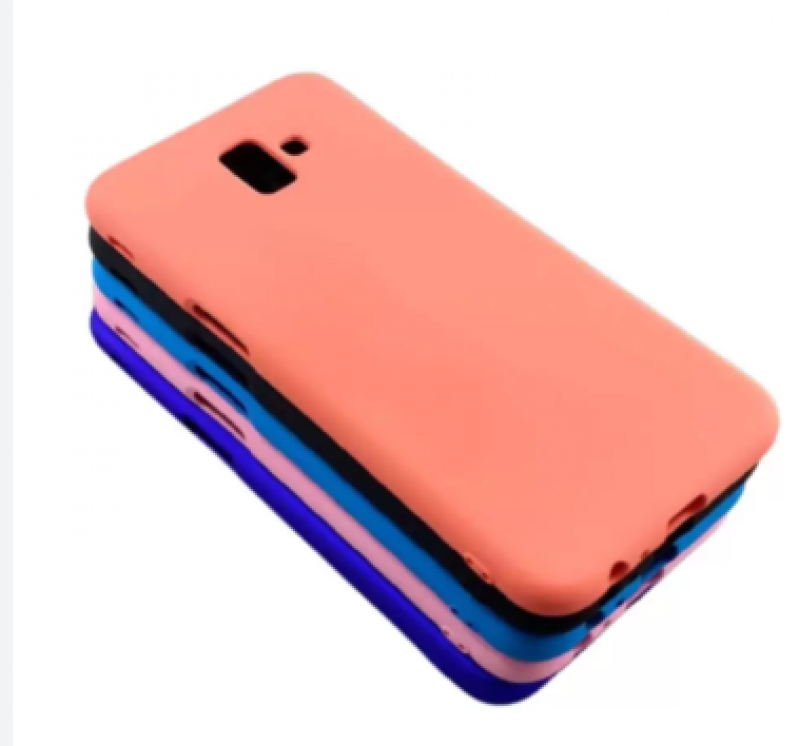 CAPA AVELUDADA SAMSUNG J6 PLUS