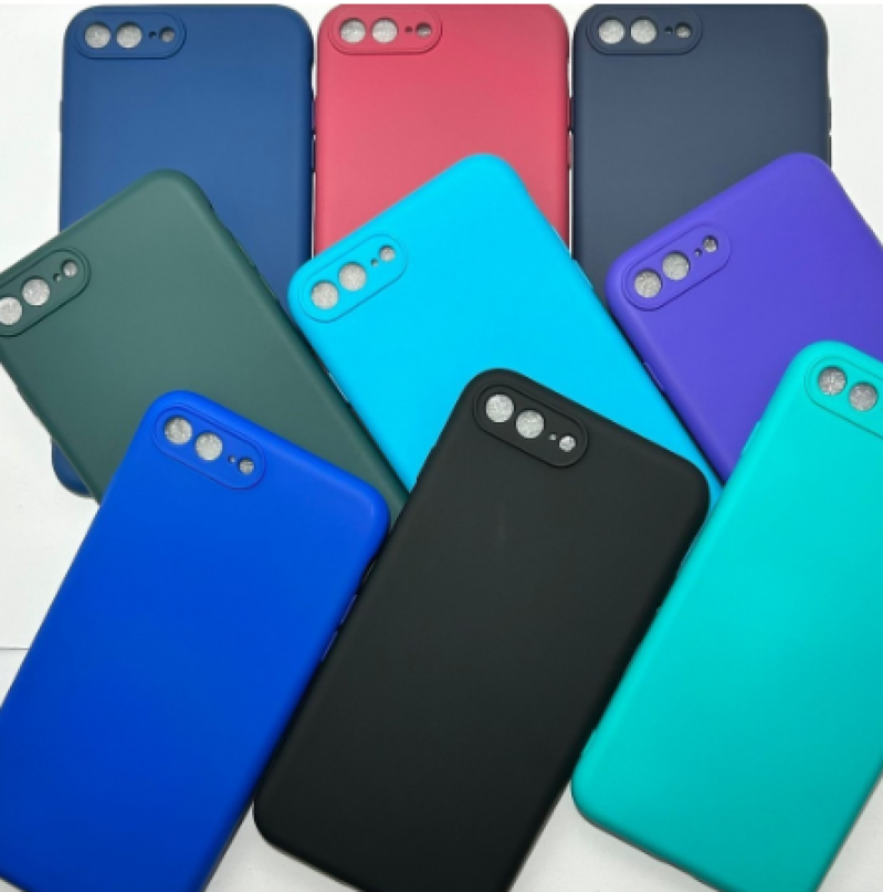 CAPA AVELUDADA IPHONE 7G PLUS | 8G PLUS