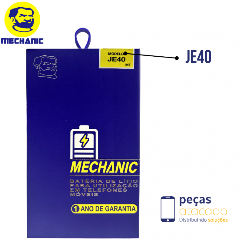 BA-0525 BATERIA MECHANIC MOTOROLA MOTO G7 PLAY (XT1952) ONE (XT1941) (JE40) (1 ANO DE GARANTIA)