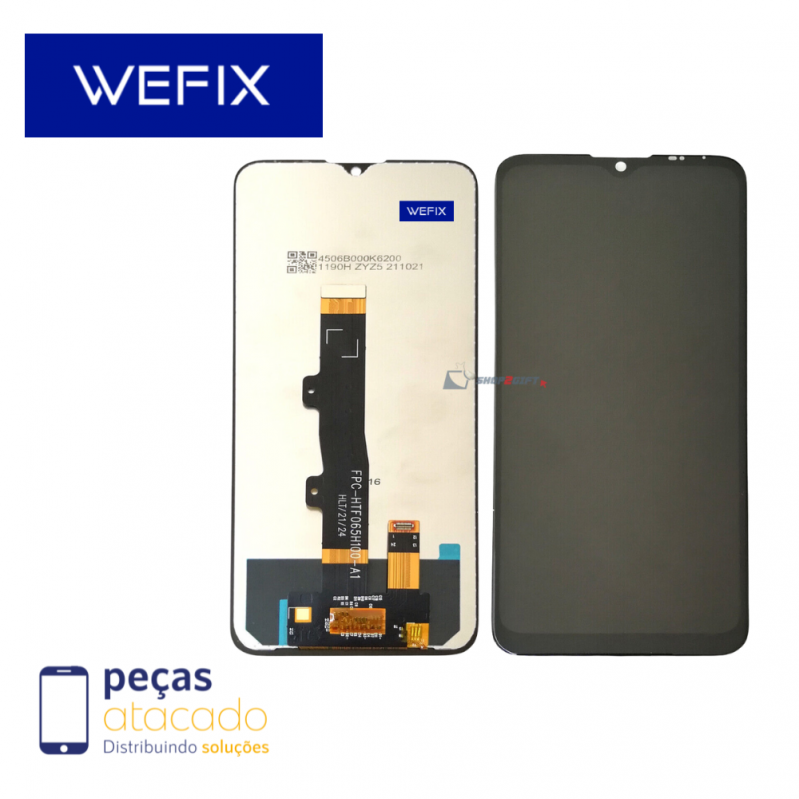 S-0368 FRONTAL MOTOROLA MOTO E7 (XT2095) E7 POWER (XT2097) SEM ARO WEFIX IPS