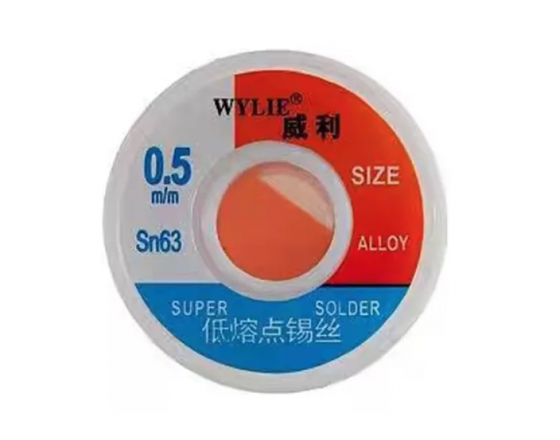 SOLDA ESTANHO 0.5MM WYLIE 43G