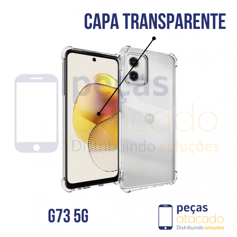CAPA TRANSPARENTE MOTOROLA MOTO G73 5G