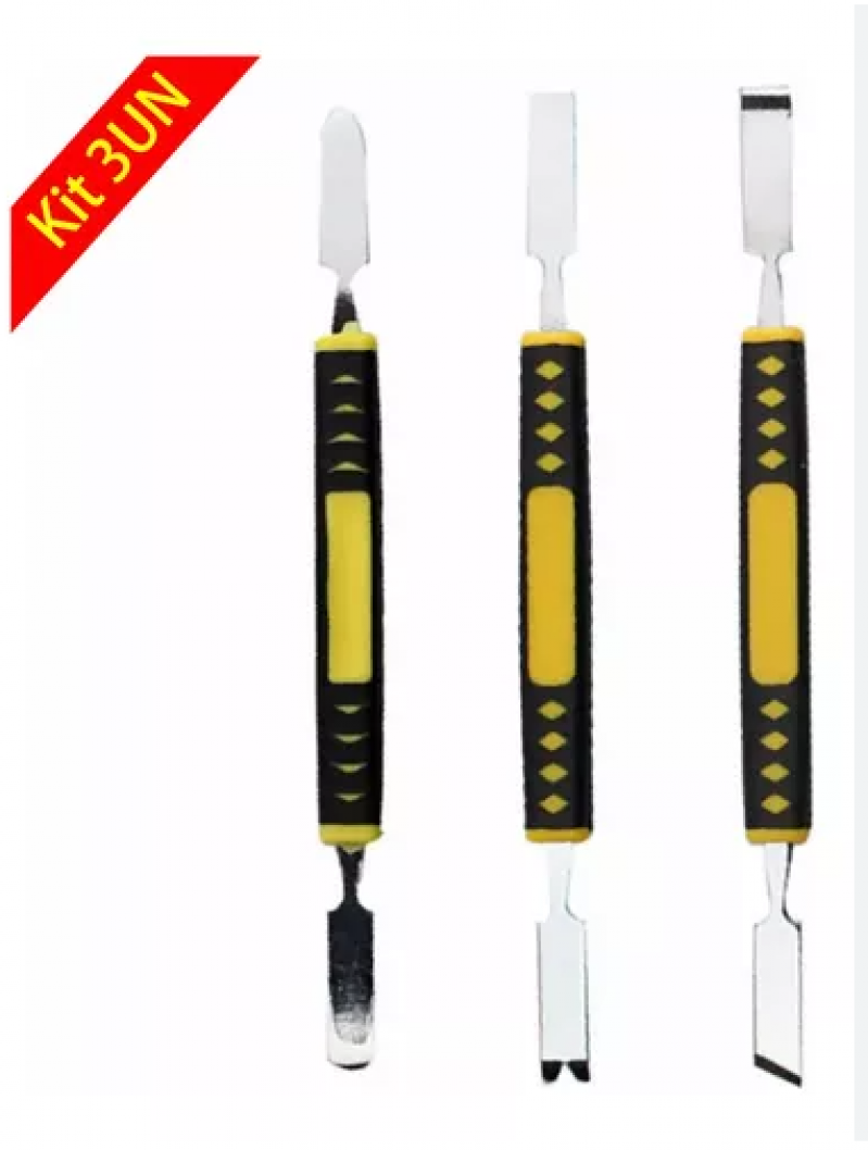 KIT ESPÁTULA PROFISSIONAL 3 EM 1 WYLIE TE-663