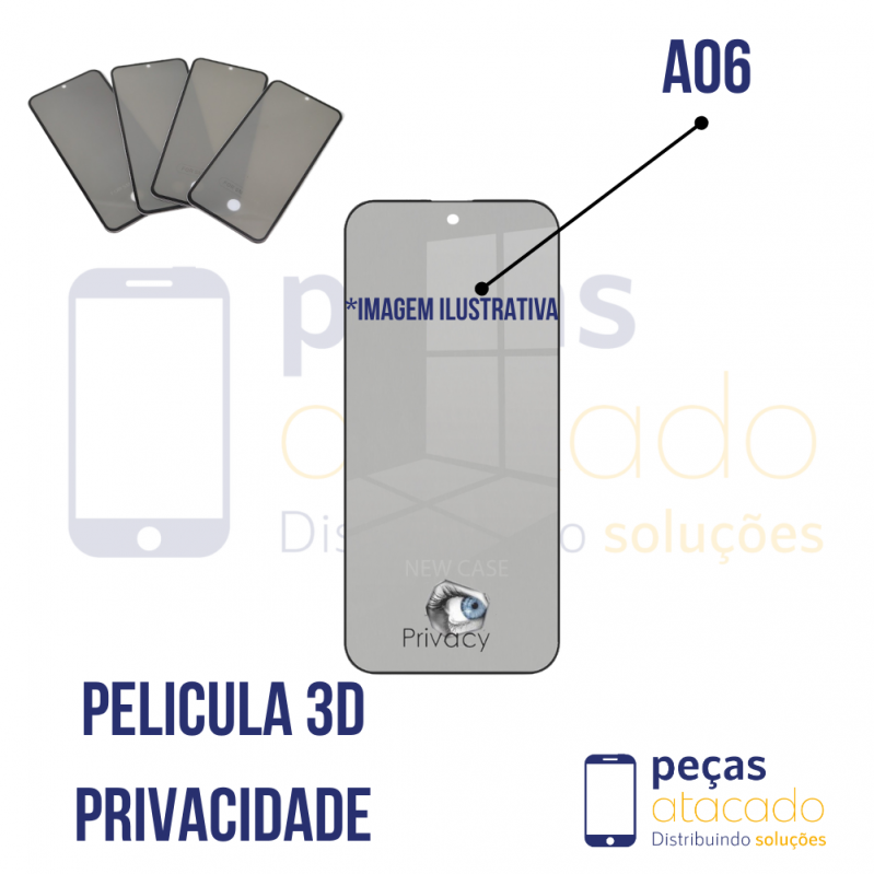 P-0602 PELICULA SAMSUNG A06 | A07 3D PRIVACIDADE