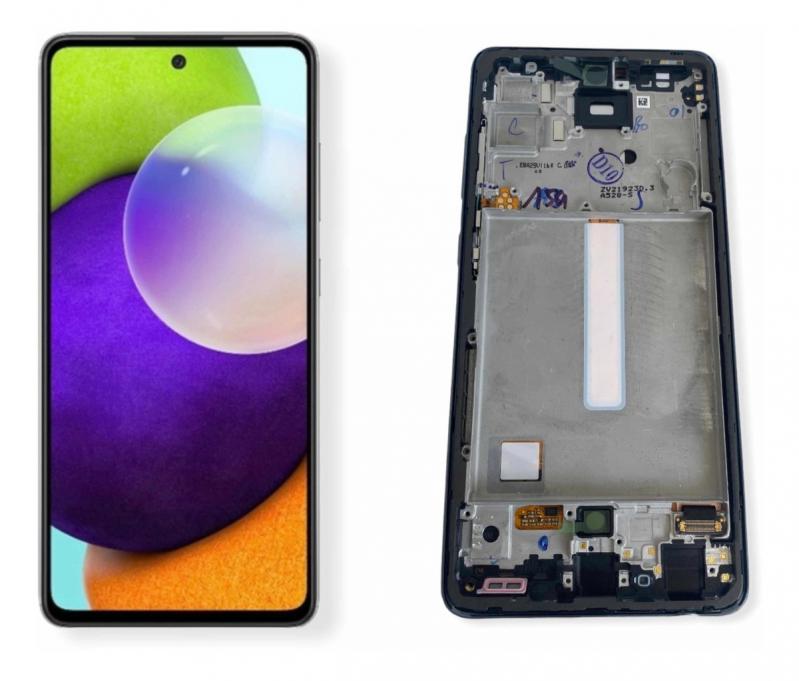 FRONTAL SAMSUNG A52S (SM-A525M) COM ARO NACIONAL AMOLED