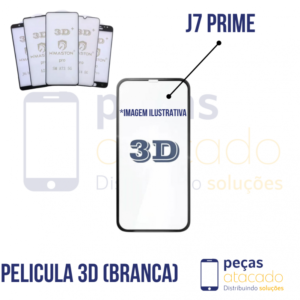 P-0682 PELICULA SAMSUNG J7 PRIME BRANCA 3D