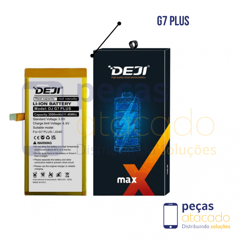 BA-0334 BATERIA DEJI MOTOROLA MOTO G7 PLUS (XT1965) (JG40)