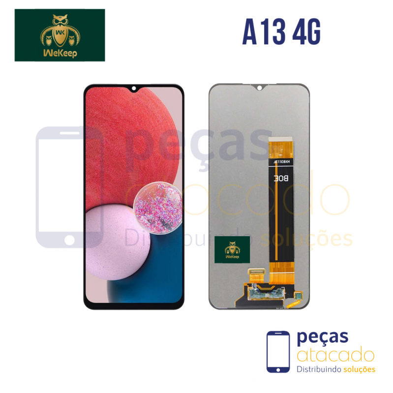 S-0854 FRONTAL SAMSUNG A13 4G (SM-A135) M13 (M135) SEM ARO WE KEEP IPS