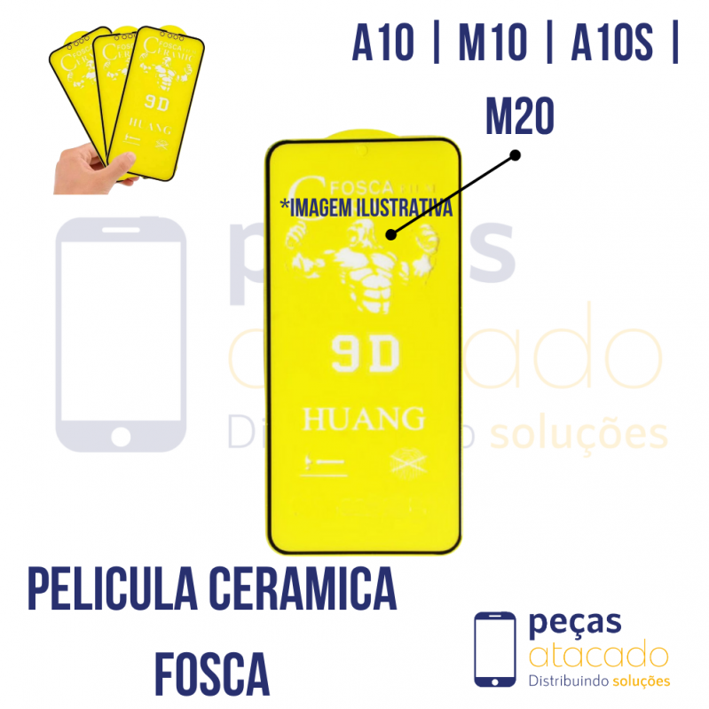 P-0608 PELICULA SAMSUNG A10 | M10 | A10S | M20  CERAMICA FOSCA
