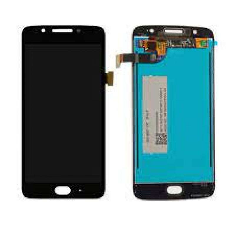 S-0226 FRONTAL MOTOROLA MOTO G5S (XT-1797) SEM ARO PRETO ORIGINAL CHINA IPS