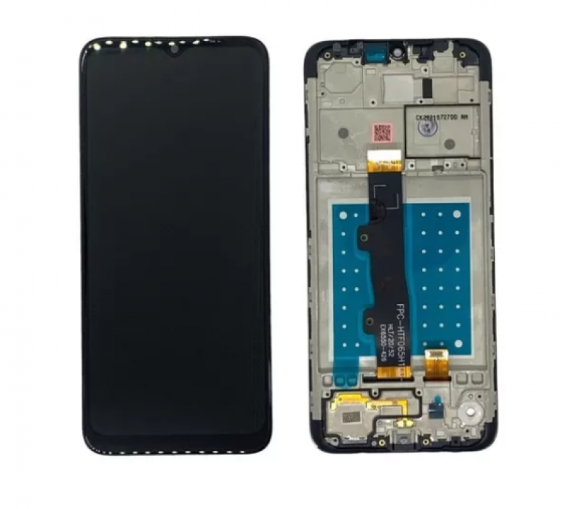 S-0447 FRONTAL MOTOROLA MOTO E7 (XT2095) COM ARO ORIGINAL CHINA IPS