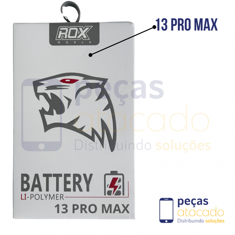 BA-0350 BATERIA ROX IPHONE 13 PRO MAX (A2643) (1 ANO DE GARANTIA)