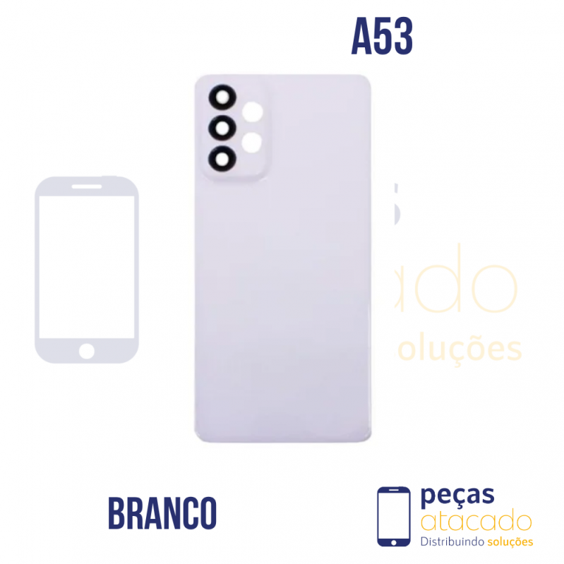TAMPA TRASEIRA SAMSUNG A53 5G BRANCO