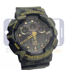 RELOGIO G-SHOCK RESIST CASIO 5081 (VERDE CLARO MILITAR)