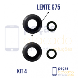 L-0167 LENTE MOTOROLA MOTO G75 KIT 4 G75