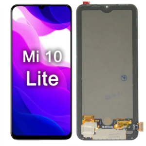S-0525 FRONTAL XIAOMI MI 10 LITE SEM ARO ORIGINAL CHINA OLED IPS