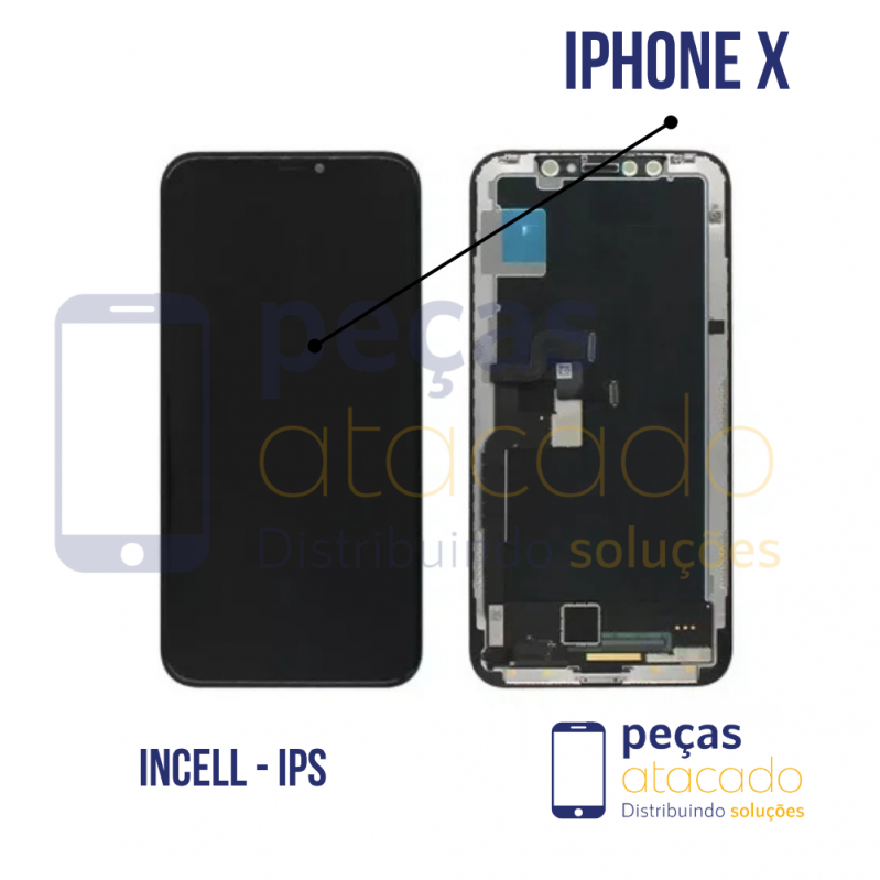S-0284 FRONTAL IPHONE X (A1901) INCELL IPS