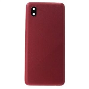N-0091 TAMPA TRASEIRA SAMSUNG A01 CORE VERMELHO