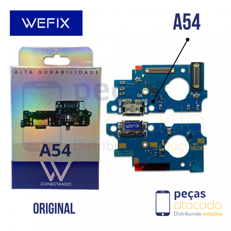 SUB PLACA DE CARGA SAMSUNG A54 WEFIX ORIGINAL