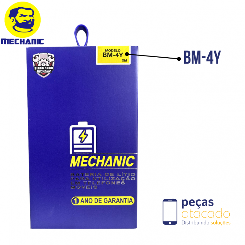 BA-0536 BATERIA MECHANIC XIAOMI POCO F3 (BM4Y) (1 ANO DE GARANTIA)