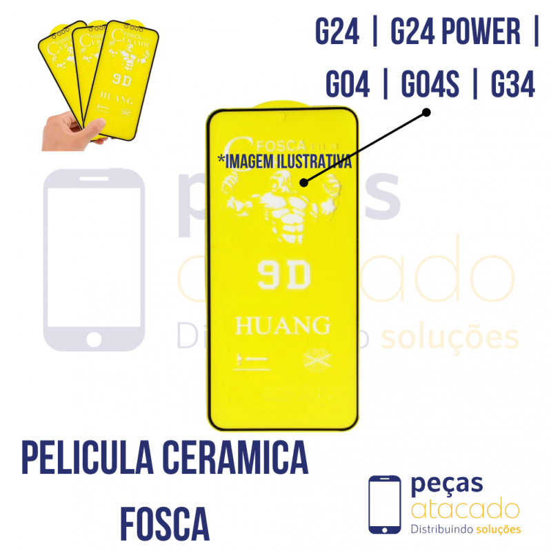P-0212 PELICULA MOTOROLA MOTO G24 | G24 POWER | G04 | G04S | G34 CERAMICA FOSCA
