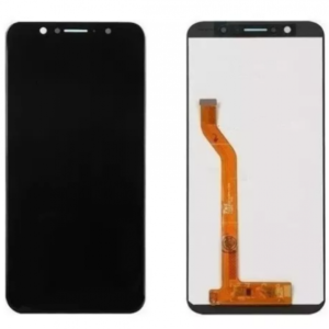 S-0640 FRONTAL ASUS ZENFONE MAX PRO M1 (ZB601KL) (ZB602KL) SEM ARO PRETO ORIGINAL CHINA IPS