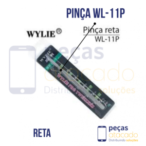 PINÇA ANTI-MAGNÉTICA INOX RETA WYLIE WL-11P