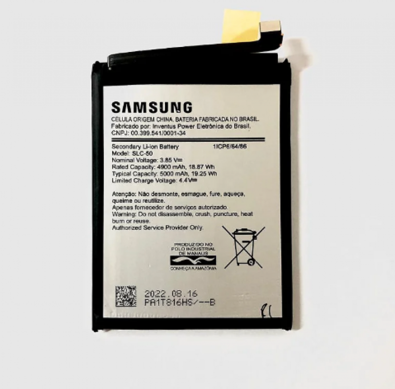 BA-0573 BATERIA 1 LINHA SAMSUNG A03 CORE (A032) (SLC-50)
