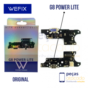 SUB PLACA DE CARGA MOTOROLA MOTO G8 POWER LITE (XT2055) WEFIX ORIGINAL