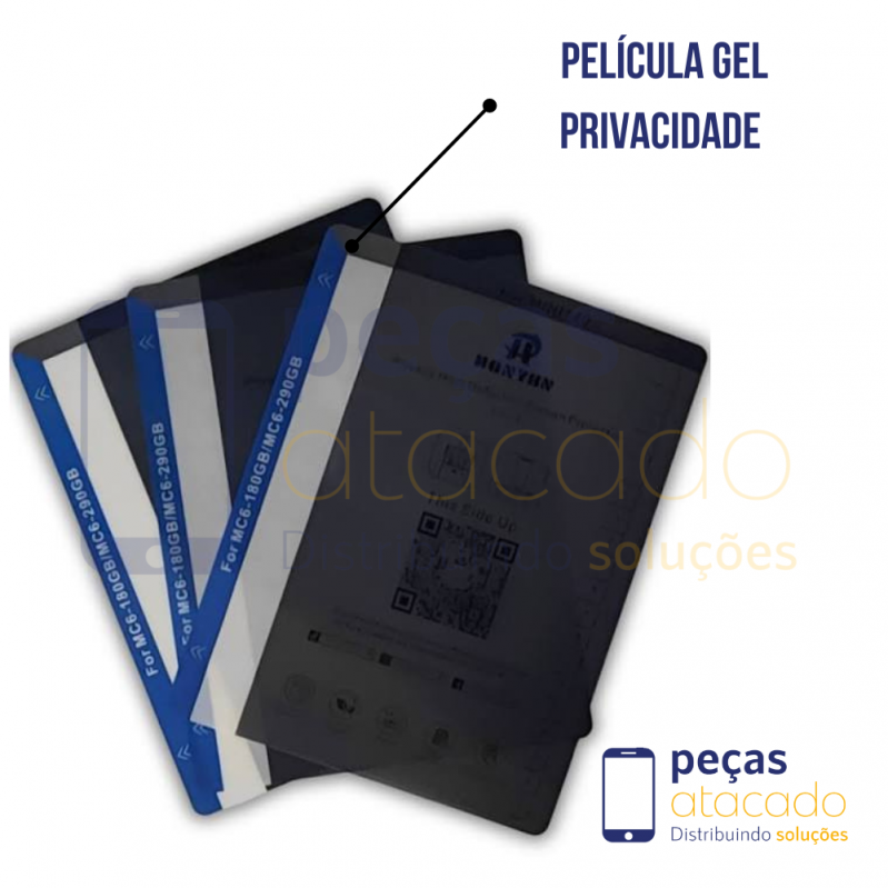 PELICULA GEL PRIVACIDADE (SEM CORTE)