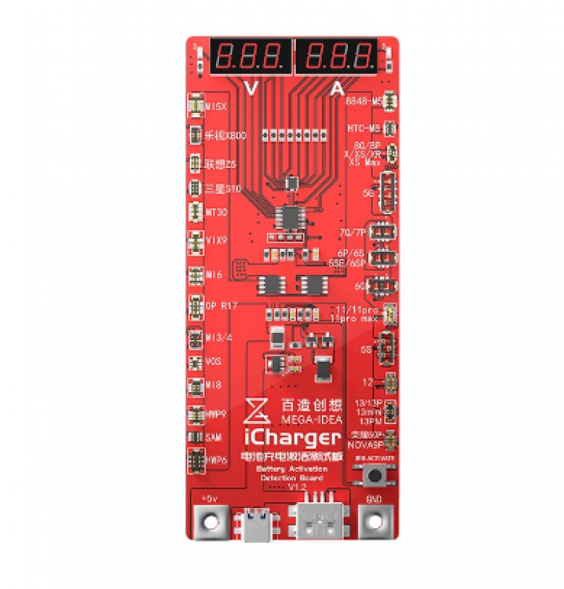 PLACA REATIVADOR DE CARGA DE BATERIA D0 IPHONE E ANDROID QIANLI ICHARGER 3.0