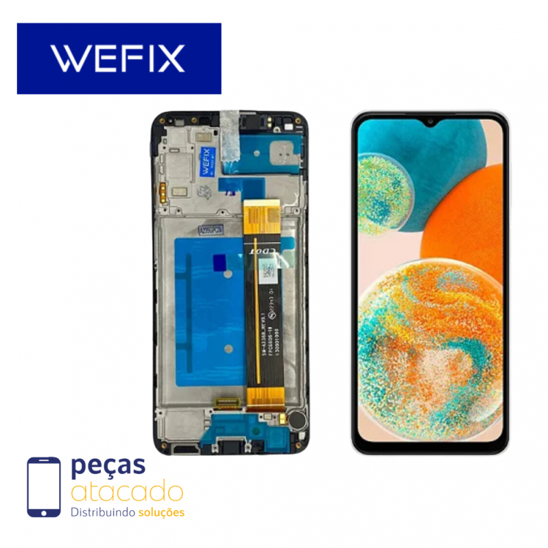 S-0179 FRONTAL SAMSUNG A23 5G (SM-A236) (SM-A236B) COM ARO WEFIX IPS