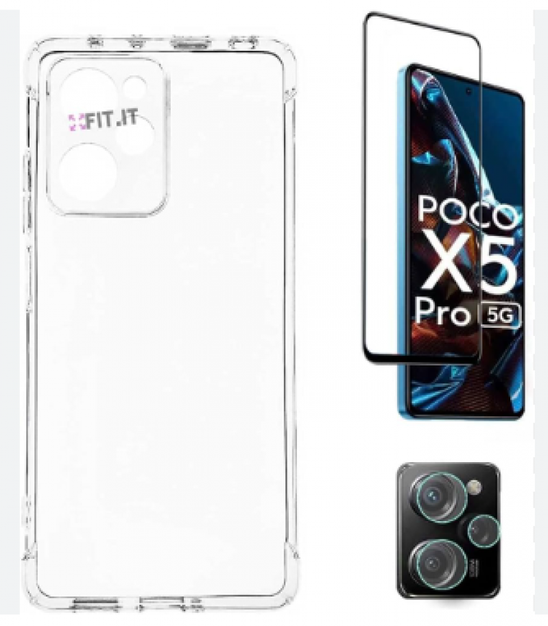 CAPA TRANSPARENTE POCO X5 PRO