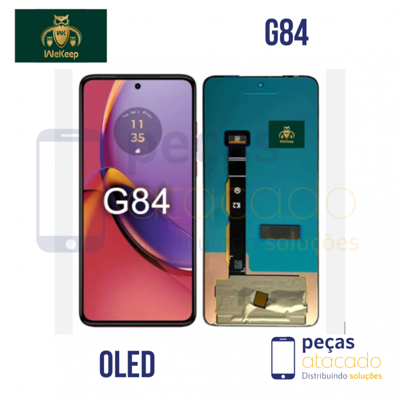 S-0655 FRONTAL MOTOROLA MOTO G84 5G (XT2347) SEM ARO WE KEEP OLED