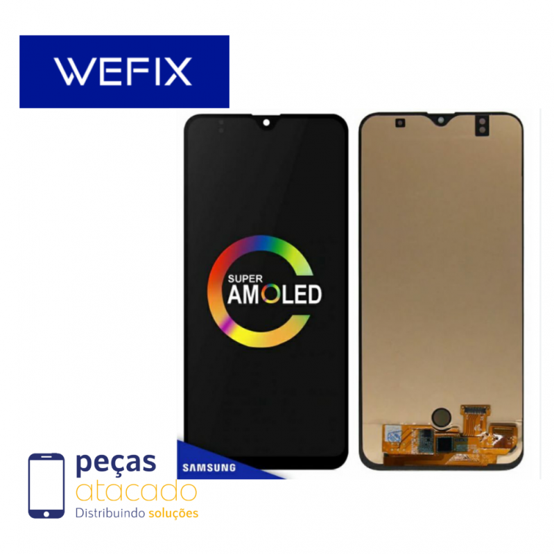 FRONTAL SAMSUNG A30S (SM-A307) SEM ARO OLED WEFIX