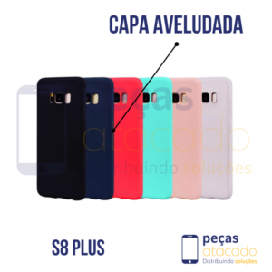 CAPA AVELUDADA SAMSUNG S8