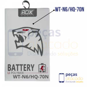 BA-0569 BATERIA ROX SAMSUNG A10S (SM-A107) A11 (SM-A115) A20S (SM-S207) (HQ-70N) (WT-N6) (1 ANO DE GARANTIA)