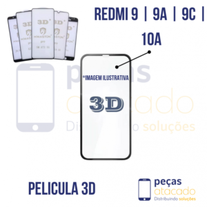 P-0267 PELICULA XIAOMI REDMI 9 | 9A | 9C | 10A 3D